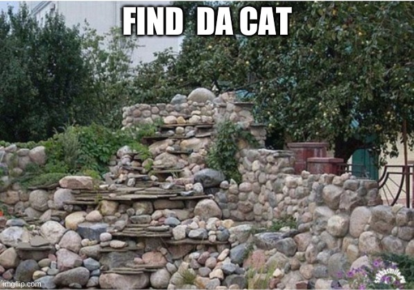 Hmmz rlly tried hard now u guys do it | FIND  DA CAT | image tagged in spot the cat | made w/ Imgflip meme maker