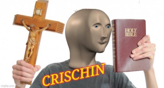Meme Man Crischin | image tagged in meme man crischin | made w/ Imgflip meme maker