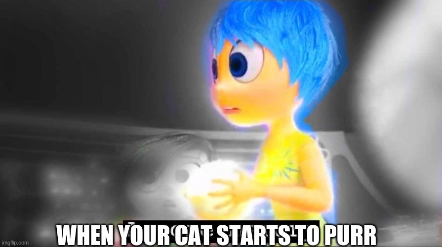 ohhiucdhjhewjgkghehh | WHEN YOUR CAT STARTS TO PURR | image tagged in a core memory | made w/ Imgflip meme maker