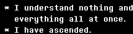 High Quality All-Knowing undertale Blank Meme Template