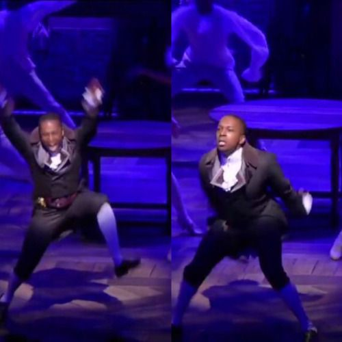 Aaron Burr Dancing Blank Meme Template