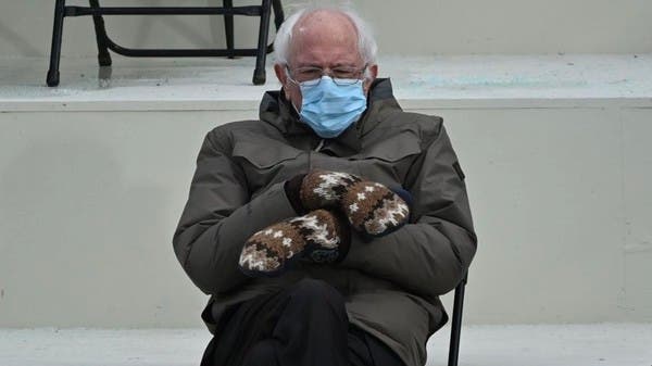 Bernies out cold Blank Meme Template