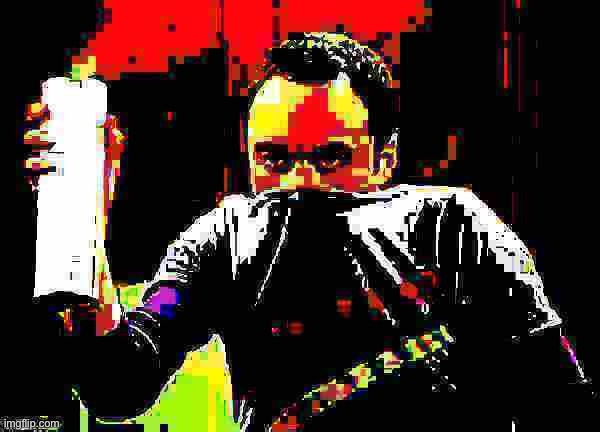 Sheldon go away spray sharpened jpeg max degrade deep-fried | image tagged in sheldon go away spray sharpened jpeg max degrade deep-fried | made w/ Imgflip meme maker