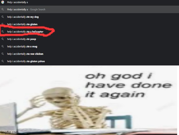 oh god | image tagged in oh god i have done it again | made w/ Imgflip meme maker
