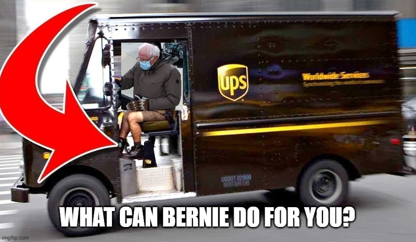 What can Bernie Do for you? | WHAT CAN BERNIE DO FOR YOU? | image tagged in bernie | made w/ Imgflip meme maker