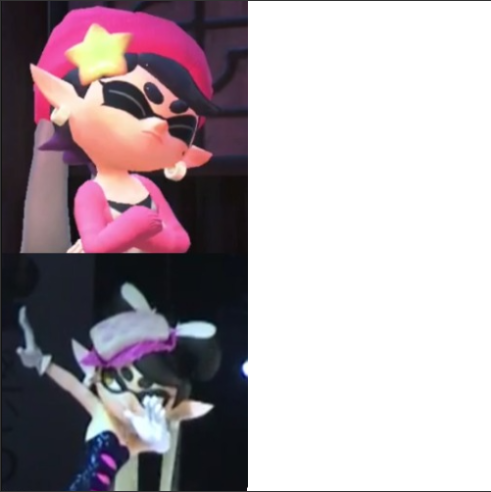 Callie hotline bling Blank Meme Template