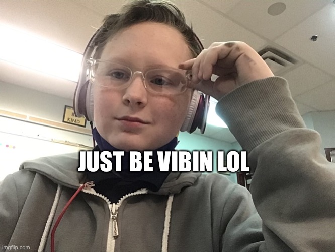 JUST BE VIBIN LOL | made w/ Imgflip meme maker