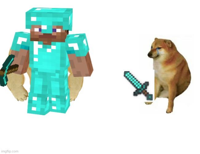 yes | image tagged in memes,buff doge vs cheems | made w/ Imgflip meme maker
