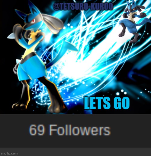 LMFAO | LETS GO | image tagged in lucario announcement | made w/ Imgflip meme maker