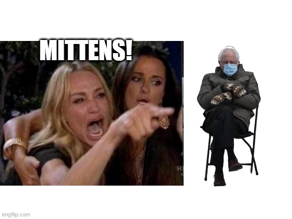 MITTENS! | image tagged in mittens,bernie,memes | made w/ Imgflip meme maker
