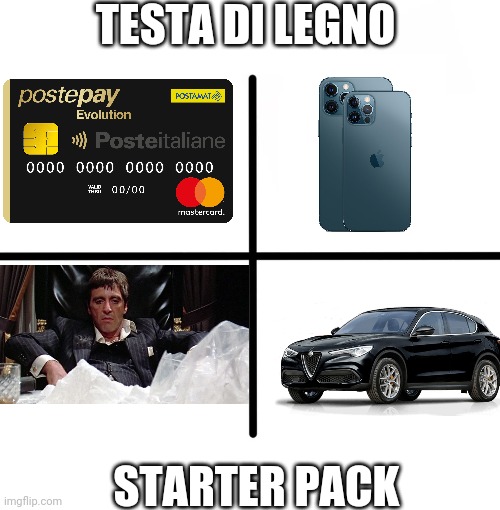 Testa di legno sp | TESTA DI LEGNO; STARTER PACK | image tagged in memes,testa di legno,solofra,fatture,conceria,guardiadifinanza | made w/ Imgflip meme maker