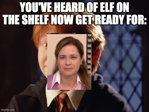 Ron Weasley | YOU'VE HEARD OF ELF ON THE SHELF NOW GET READY FOR: | image tagged in ron weasley | made w/ Imgflip meme maker