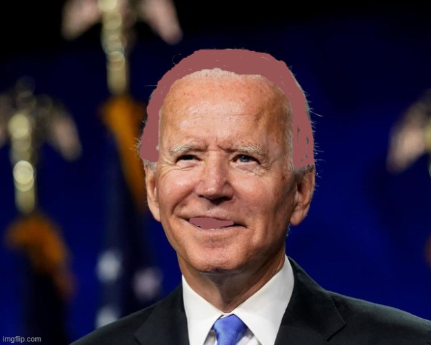Countering the racist hater, white supremacist's powdered wigs of the founders with a woke shade of brown. White is bad. | image tagged in hold my beer biden | made w/ Imgflip meme maker