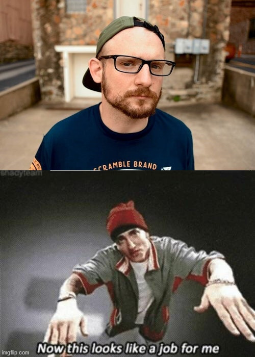 image tagged in mac lethal,now this looks like a job for me | made w/ Imgflip meme maker
