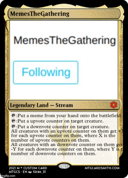 Note: following is not automatic.  Please click the button. | image tagged in memesthegathering,mtg,magic the gathering,advertisement | made w/ Imgflip meme maker