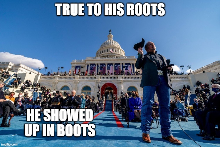 But the black tie wasn't ruined | TRUE TO HIS ROOTS; HE SHOWED UP IN BOOTS | made w/ Imgflip meme maker