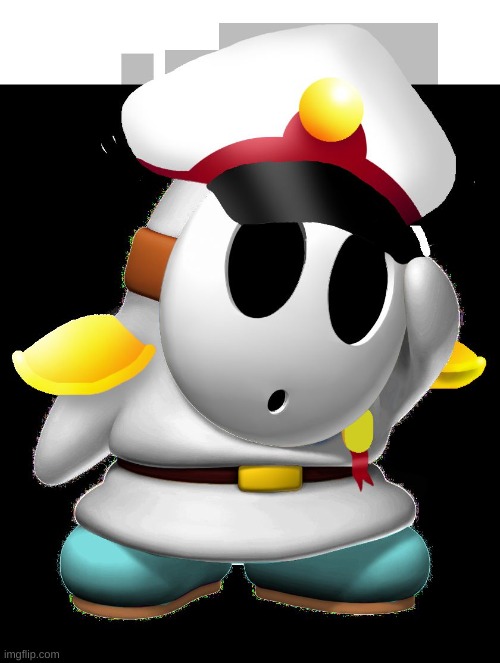 General Shy Guy Paper Mario | image tagged in general shy guy paper mario | made w/ Imgflip meme maker