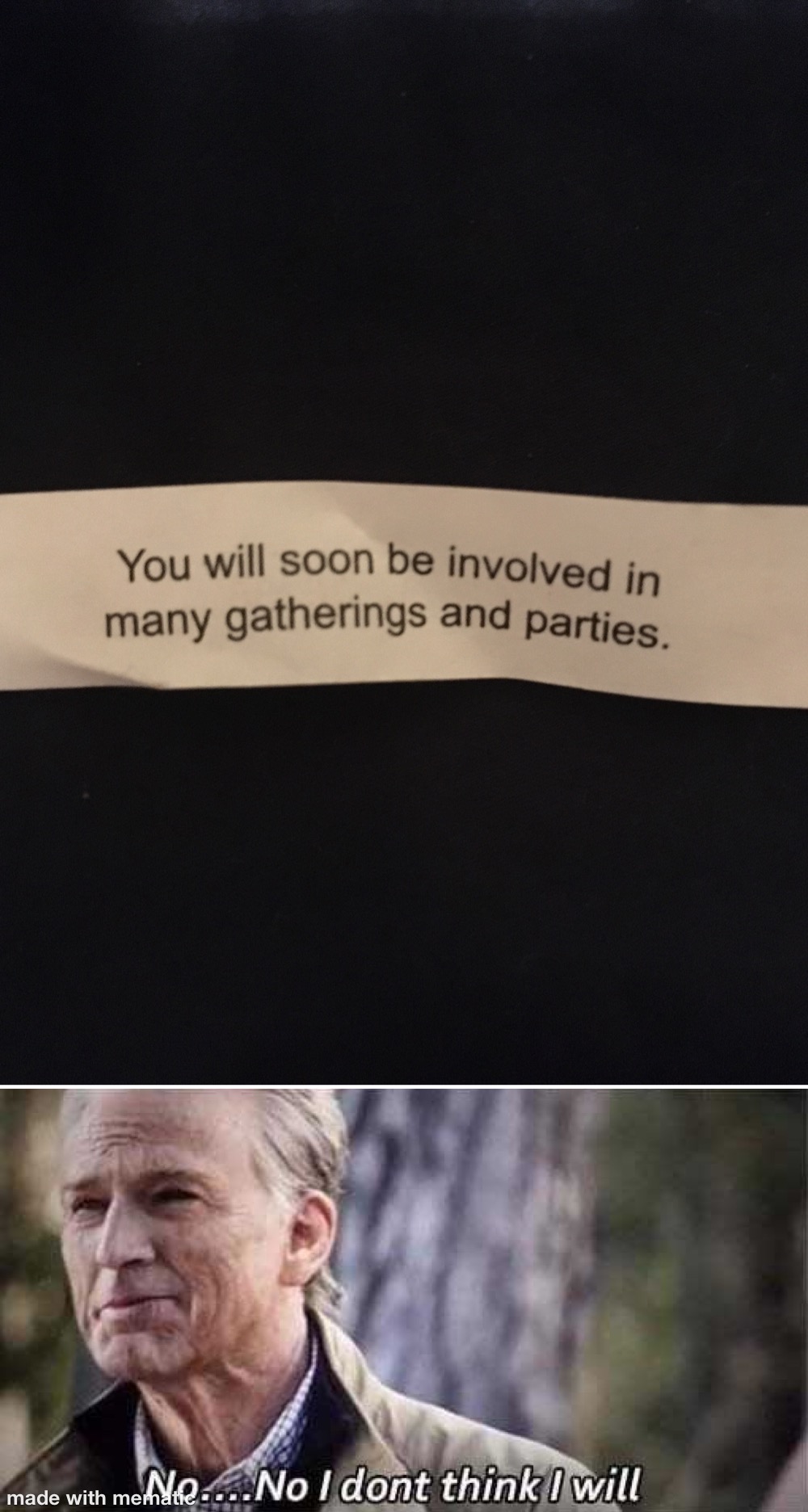 High Quality Fortune cookie fail Blank Meme Template