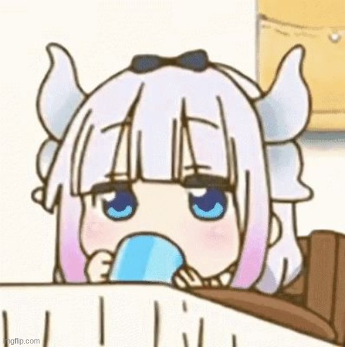 Kanna is not amused | image tagged in kanna is not amused | made w/ Imgflip meme maker