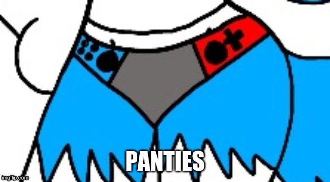 Clouddays switch | PANTIES | image tagged in clouddays switch | made w/ Imgflip meme maker