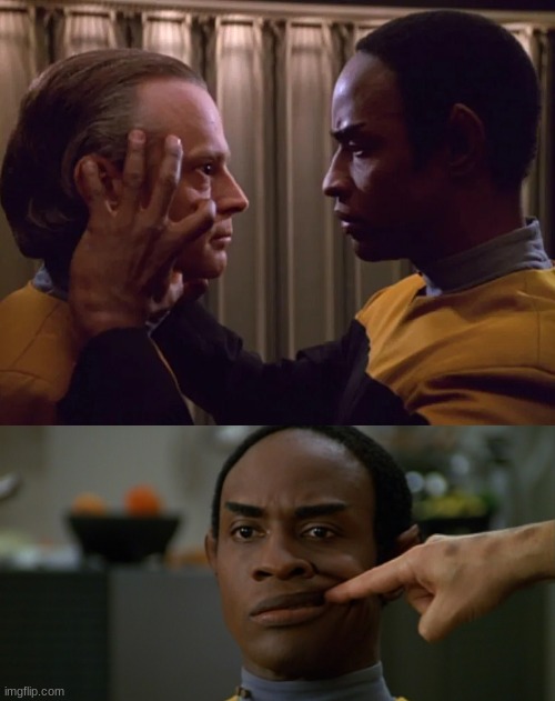 Star Trek: Voyager | image tagged in star tre,star trek voyager,tuvok,lon suder | made w/ Imgflip meme maker