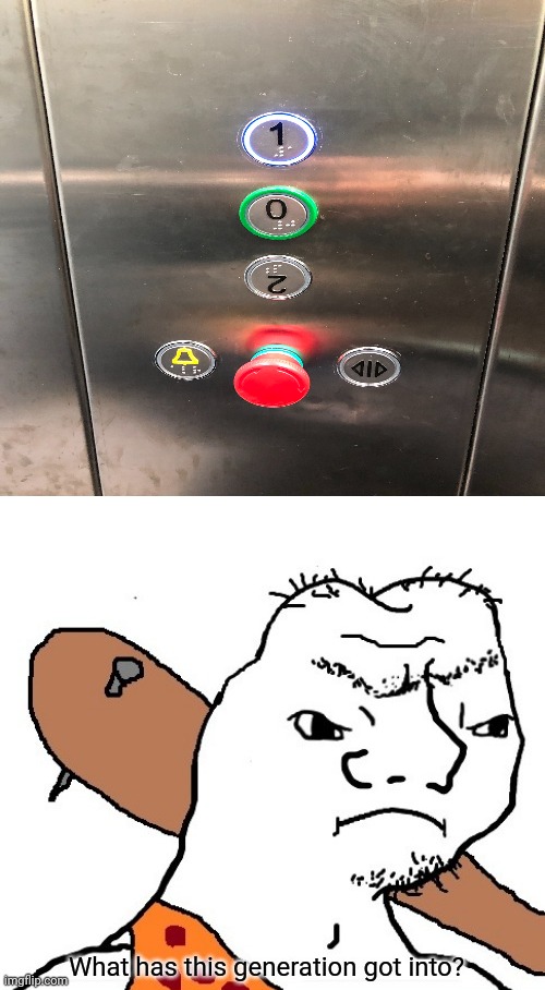 Elevator buttons - Imgflip