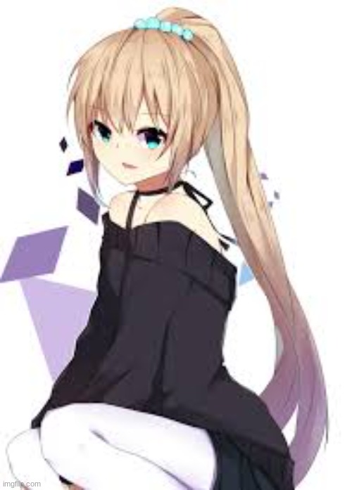 Daily anime girl | image tagged in funny,anime,memes | made w/ Imgflip meme maker