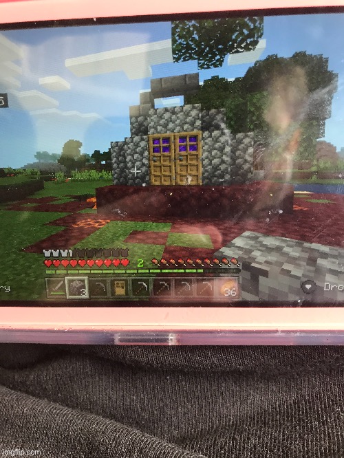 Beating Minecraft one post at a time  | made w/ Imgflip meme maker