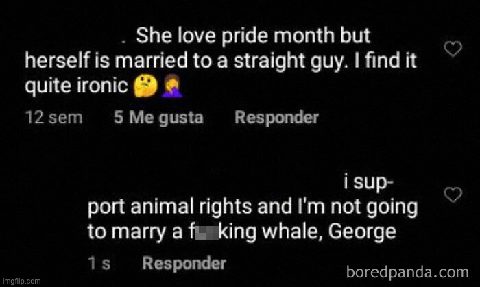George! | image tagged in wtf,whale,texts | made w/ Imgflip meme maker