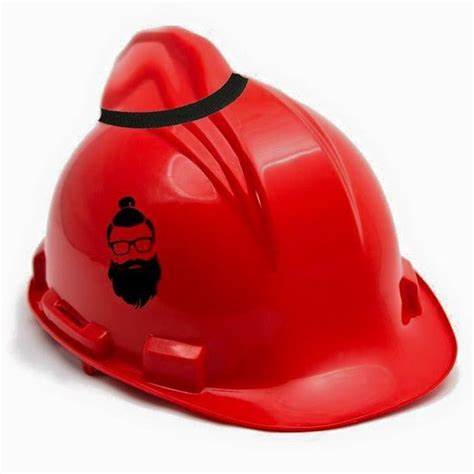 Man bun hardhat Blank Meme Template