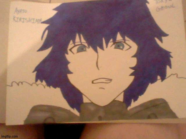 Ayato Kirishima drawing | made w/ Imgflip meme maker