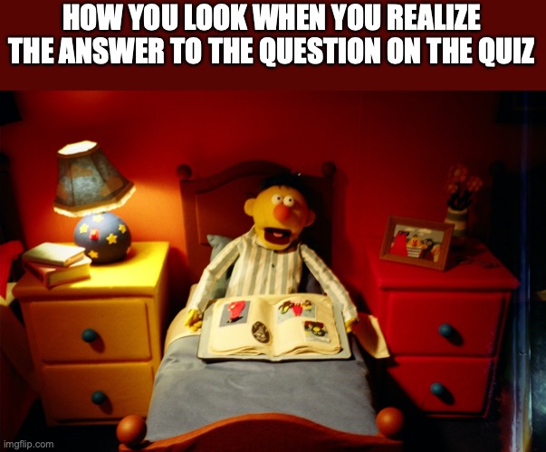 DHMIS Yellow Guy shock | HOW YOU LOOK WHEN YOU REALIZE THE ANSWER TO THE QUESTION ON THE QUIZ | image tagged in funny memes,dhmis | made w/ Imgflip meme maker