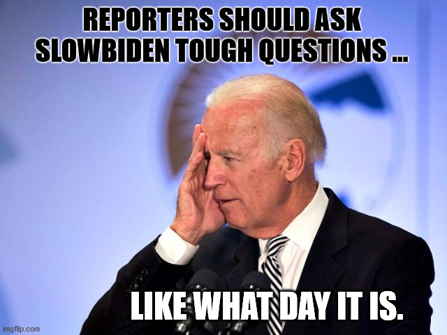 corn pop? | REPORTERS SHOULD ASK SLOWBIDEN TOUGH QUESTIONS ... LIKE WHAT DAY IT IS. | image tagged in corn pop | made w/ Imgflip meme maker