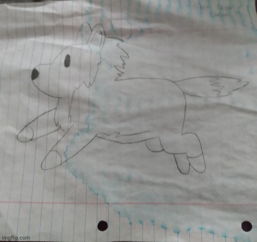 This is the best drawing I have ever made, and yes, the paper got wet | made w/ Imgflip meme maker