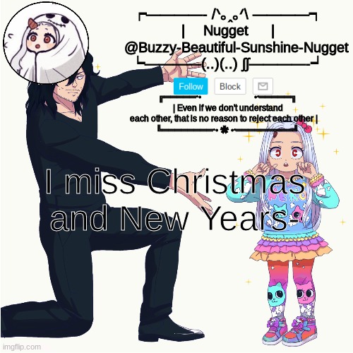 ;-; | I miss Christmas and New Years- | image tagged in eri temp | made w/ Imgflip meme maker