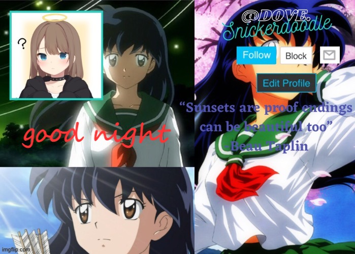 A Birthday Gift Template *Credit to Why_eventry!* | good night | image tagged in a birthday gift template credit to why_eventry | made w/ Imgflip meme maker