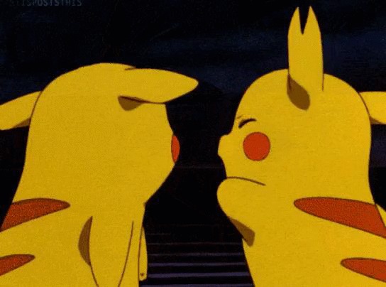 Pikachu Punches Pikachu Blank Meme Template