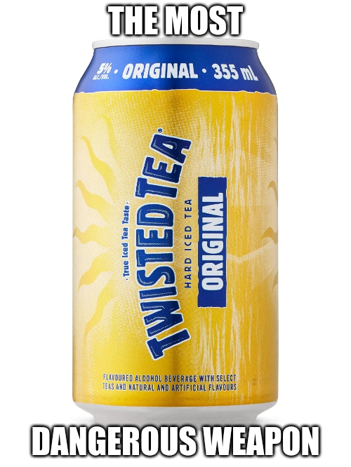 Twisted Tea Blank Meme Template
