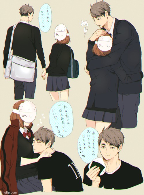 Just thought everyone should see this~ oSaMu hAs a gIrLfRiEnD | made w/ Imgflip meme maker