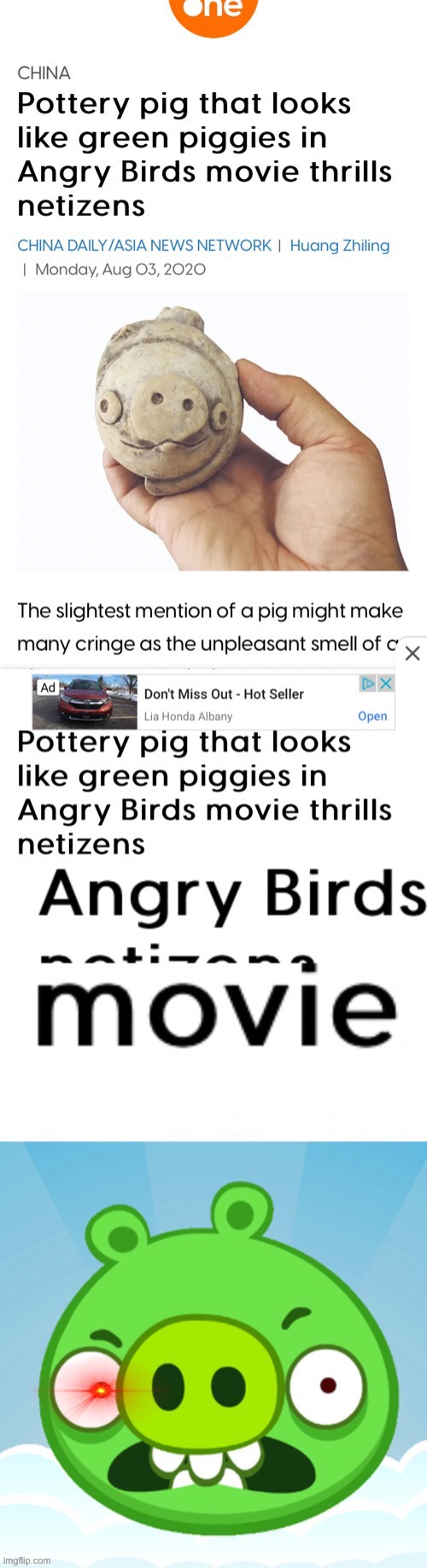 That kinda triggered me | image tagged in angry birds,memes | made w/ Imgflip meme maker