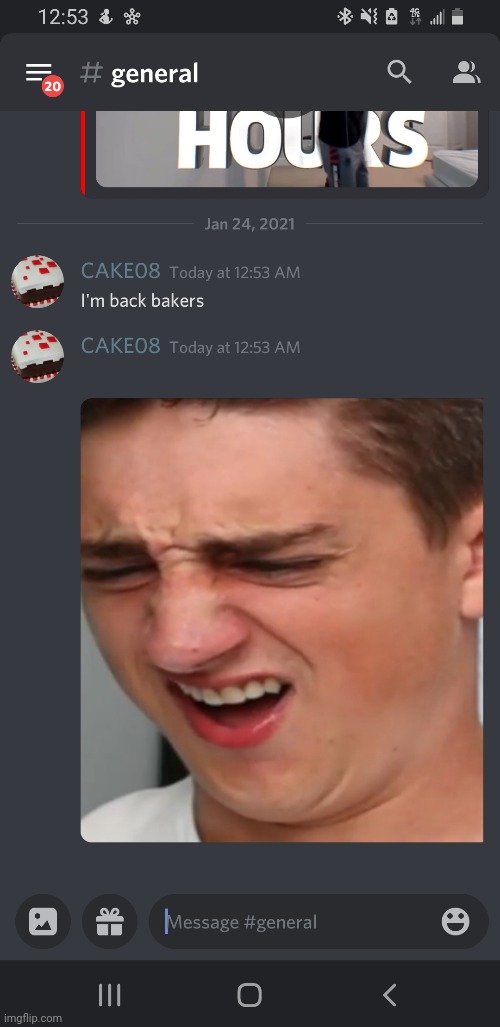 I'm back bakers! | made w/ Imgflip meme maker