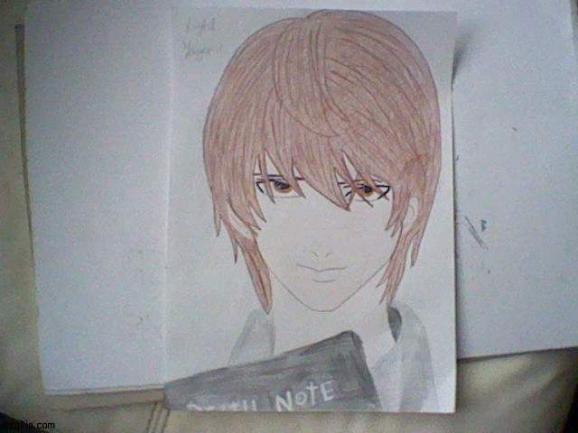 Light Yagami drawing it's so bad xd | made w/ Imgflip meme maker