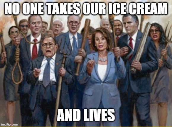 NO ONE TAKES OUR ICE CREAM AND LIVES | made w/ Imgflip meme maker