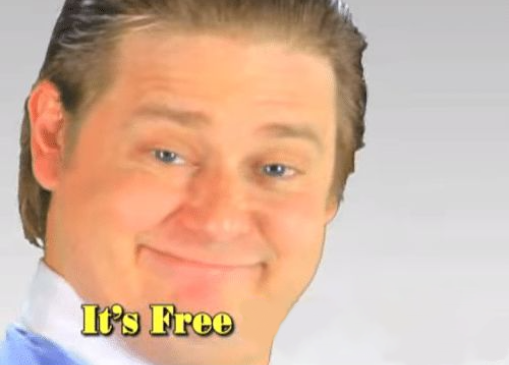 High Quality It's free Blank Meme Template