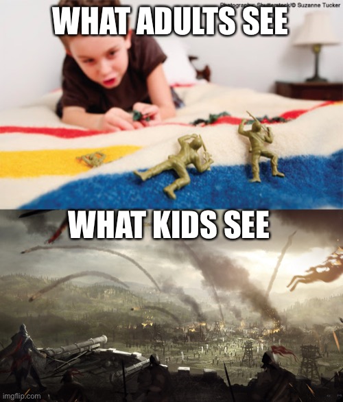 What kids see | WHAT ADULTS SEE; WHAT KIDS SEE | image tagged in funny,memes,relatable | made w/ Imgflip meme maker