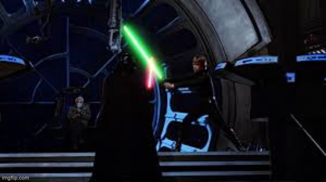 image tagged in bernie sanders,star wars | made w/ Imgflip meme maker