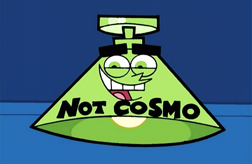 High Quality not Cosmo lamp Blank Meme Template