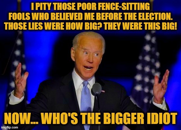 Corrected copy: Just days after Biden's inauguration he seems to be back stepping on some of his pre-election rhetoric: | image tagged in liberals vs conservatives,donald trump approves,election 2020 aftermath,joe biden,liar,i told you | made w/ Imgflip meme maker