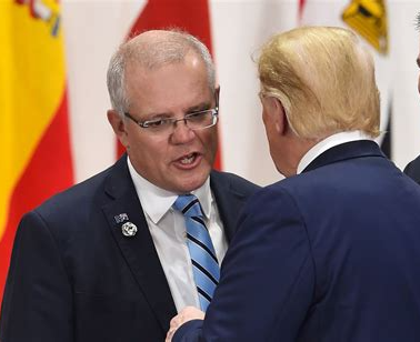 High Quality Scomo Trump Blank Meme Template