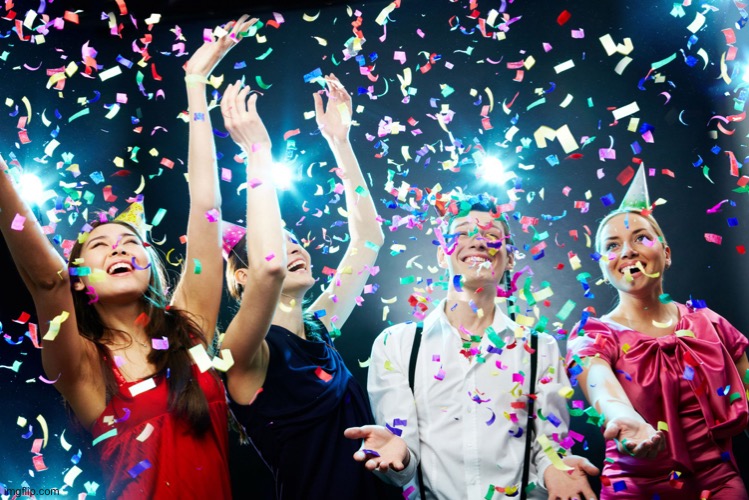 Party time | image tagged in party time | made w/ Imgflip meme maker